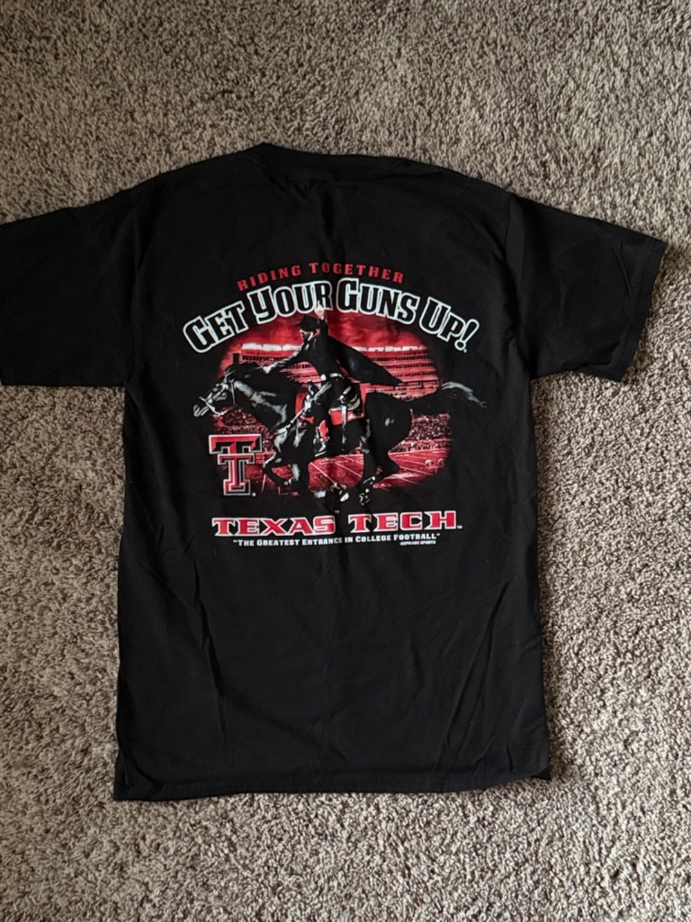 Texas Tech Graphic Tee Size Small, Worn Once